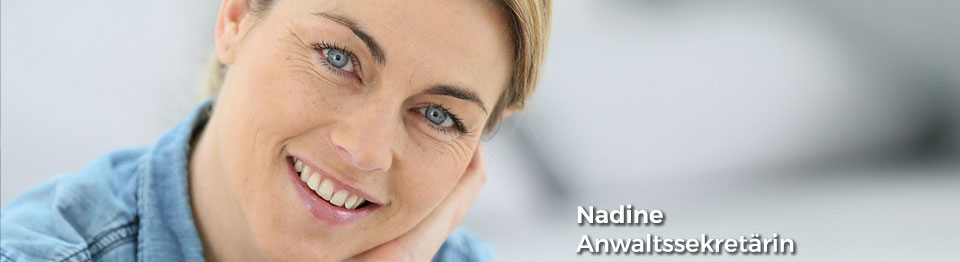 Abendsekretariat | Anwaltssekretärin: Profil Nadine Abendsekretariat | Anwaltssekretärin: Profil Nadine